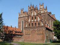 Kościół Św. Trójcy w Gdańsku od strony południowo-zachodniej