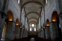 Wnętrze romańskiego kościoła w klasztorze w Eberbach<br />Autor: Grzegorz Pachla